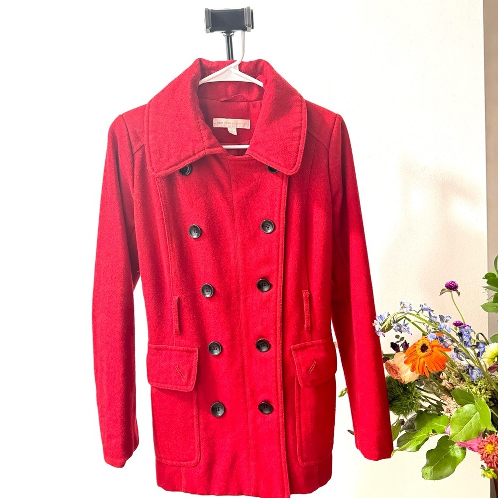 Red Winter Coat